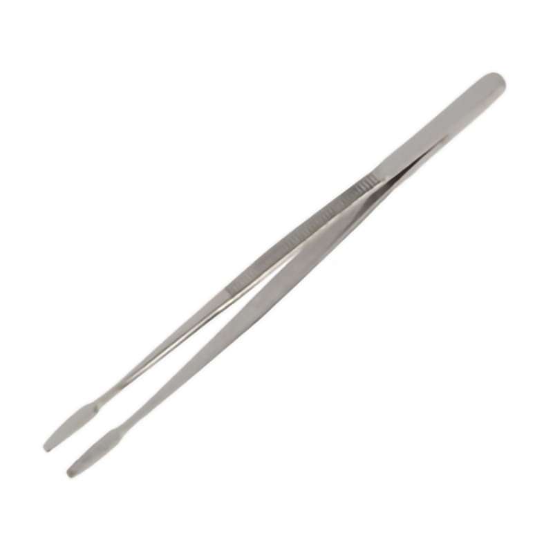 Tweezers, Economy Assembly Oblong Jaw 4-1/2"